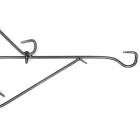 Nature Muurhaak | Nature | 35 x 28.5 cm (Smeedijzer, Zwart) 6070156 K170106204 - 2