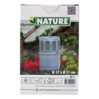 Nature Paraffine verwarmer | Nature | 0.5 liter | 1m² (Gegalvaniseerd metaal, Ophanghaak, Zilver) 6020420 K170106159 - 7
