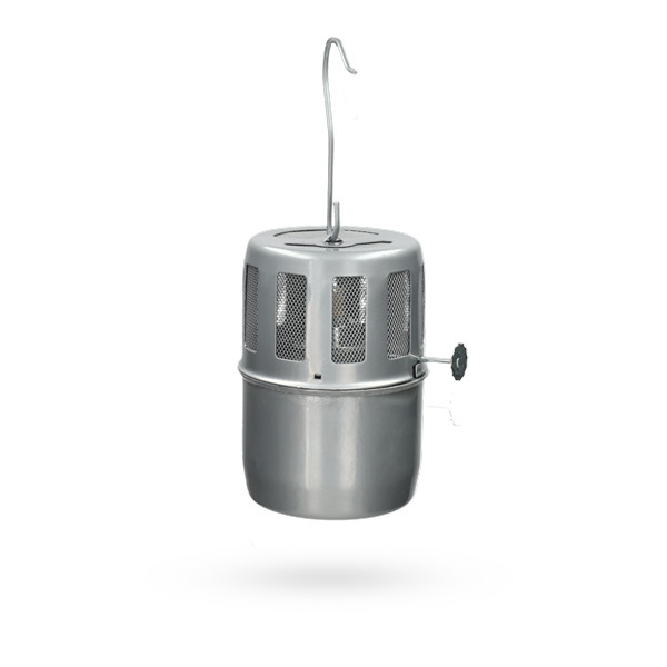 Nature Paraffine verwarmer | Nature | 0.5 liter | 1m² (Gegalvaniseerd metaal, Ophanghaak, Zilver) 6020420 K170106159 - 1