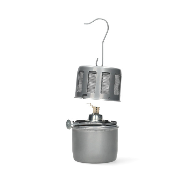 Nature Paraffine verwarmer | Nature | 0.5 liter | 1m² (Gegalvaniseerd metaal, Ophanghaak, Zilver) 6020420 K170106159 - 2
