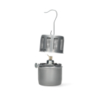 Nature Paraffine verwarmer | Nature | 0.5 liter | 1m² (Gegalvaniseerd metaal, Ophanghaak, Zilver) 6020420 K170106159 - 2