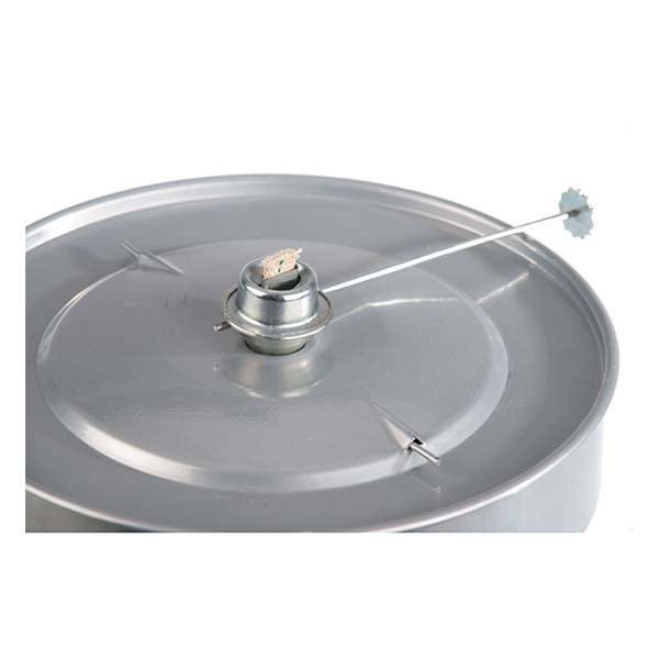 Nature Paraffine verwarmer | Nature | 1.7 liter | 2m² (Gegalvaniseerd metaal, Zilver) 6020422 K170106161 - 2