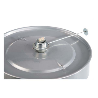 Nature Paraffine verwarmer | Nature | 1.7 liter | 2m² (Gegalvaniseerd metaal, Zilver) 6020422 K170106161 - 2