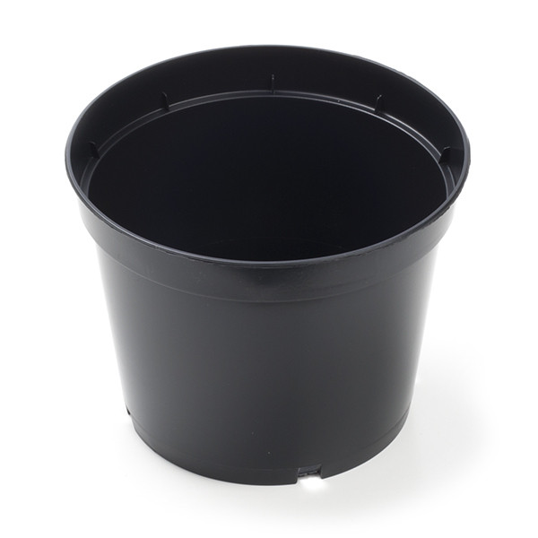 Nature Plantcontainer | Nature | Ø 13.2 cm | 1 liter | 6 stuks (Zwart) 6070201 K170103441 - 1