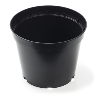 Nature Plantcontainer | Nature | 2 stuks (Ø 22.5 cm, 5 liter, Zwart) 6070205 K170103445 - 