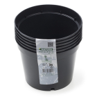 Nature Plantcontainer | Nature | 6 stuks (Ø 13.2 cm, 1 liter, Zwart) 6070201 K170103441 - 4