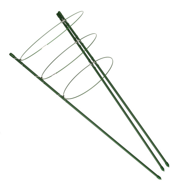 Nature Plantensteun | Nature | 60 cm (3 ringen, 3 stokken, Verzinkt staal) 6040340 K170106186 - 1