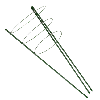 Nature Plantensteun | Nature | 60 cm (3 ringen, 3 stokken, Verzinkt staal) 6040340 K170106186