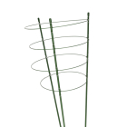 Plantensteun | Nature | 60 cm (4 ringen, 3 stokken, Verzinkt staal)