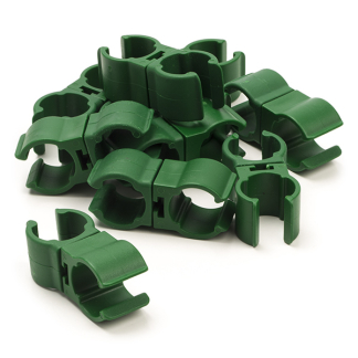 Nature Plantenstokclips | Nature | 10 stuks (Ø 16 mm, 360° draaibaar, Groen) 6040135 K170501590 - 