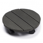 Nature Plantentrolley | Nature | Ø30 cm (Hout/Kunststof/Composiet, Wieltjes, Max. 50 kg) 6070235 K170130206 Nature Plantentrolley | Nature | Ø30 cm (Hout/Kunststof/Composiet, Wieltjes, Max. 50 kg) 6070235 K170130206
