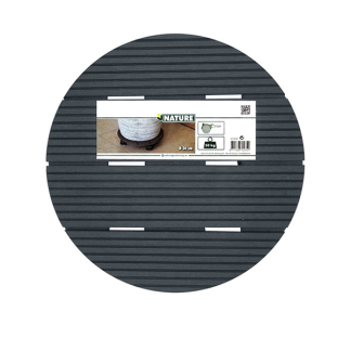 Nature Plantentrolley | Nature | Ø 30 cm (Hout/Kunststof, Rond, Max. 50 kg, 4 wielen) 6070235 K170130206 - 4