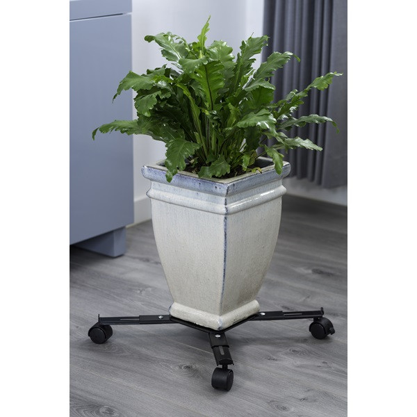 Nature Plantentrolley | Nature | Ø 34 - 51 cm (Metaal, Verstelbaar, Binnen/buiten, Max. 100 kg, 4 wielen) 6070239 K170106194 - 4