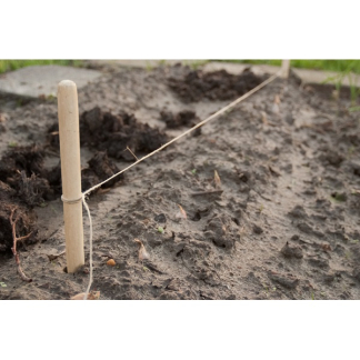 Nature Pootlijn | Nature | 30 x 20 meter (Set, Stokken, Touw) 6020306 K170106163 - 3