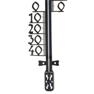 Nature Profielthermometer | Nature | 46.5 cm (Muurbevestiging, -40 tot 50 °C) 6080063 K170106223 - 3