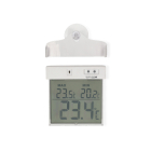 Nature Raamthermometer | Nature | 3 x 10 x 13 centimeter (Digitaal, Zuignap, -50 tot 70 °C) 6080078 K170106224 - 3