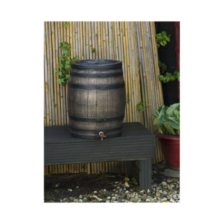 Nature Regenton | Nature | 49.5 x Ø 38 cm | 50 liter (Houtlook, Met kraan) 6070485 K170501631 - 2