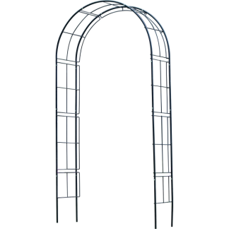 Nature Rozenboog | Nature | 229 cm (Metaal, Zwart) 6040802 K170130315 - 3