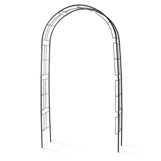 Nature Rozenboog | Nature | 229 cm (Metaal, Zwart) 6040802 K170130315 - 1