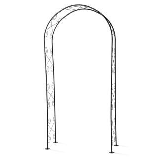 Nature Rozenboog | Nature | 230 cm (Metaal, Zwart) 6040803 K170130316 - 1