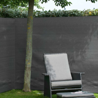Nature Schermgaas | Nature | 1.2 x 5 meter (190 g/m², Incl. bevestigingsset, Antraciet) 6050313 K170501681 - 5