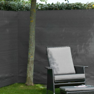 Nature Schermgaas | Nature | 1 x 3 meter (190 g/m², Incl. bevestigingsset, Antraciet) 6050312 K170501680 - 5