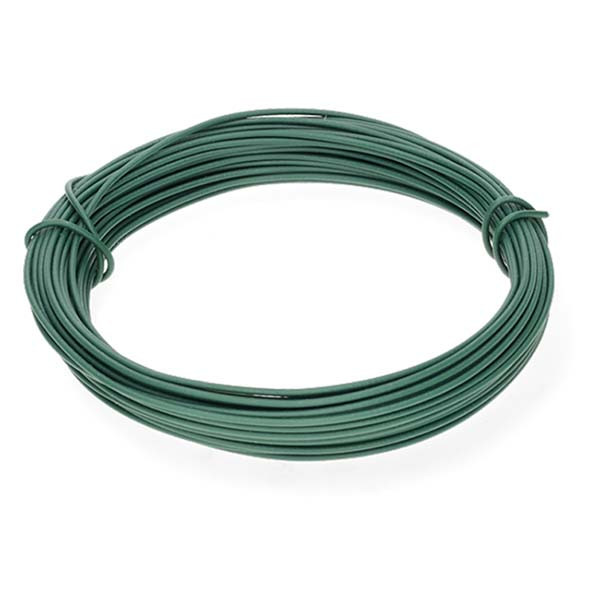 Nature Spandraad | Nature | 15 meter (Geplastificeerd, Ø 2 mm, Groen) 6040453 K170105561 - 1