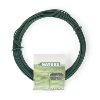 Nature Spandraad | Nature | 15 meter (Geplastificeerd, Ø 2 mm, Groen) 6040453 K170105561 - 3