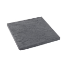 Nature Stapsteen | Nature | 30 x 30 x 1.5 cm (Leisteen, Gerecycled rubber, UV-bestendig, Anti-slip, Vorstbestendig, Grijs) 6046205 K170130359 - 1