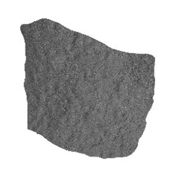 Nature Stapsteen | Nature | 55 x 45 x 1.8 cm (Japans, Gerecycled rubber, UV-bestendig, Anti-slip, Vorstbestendig, Grijs) 6046200 K170130357 - 1