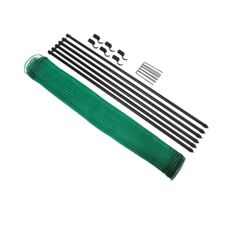 Nature Tuingaas | Nature | 1 x 10 meter (Incl. stokken en haringen, Vierkante mazen, 16 x 16 mm) 6030410 K170130361 - 2