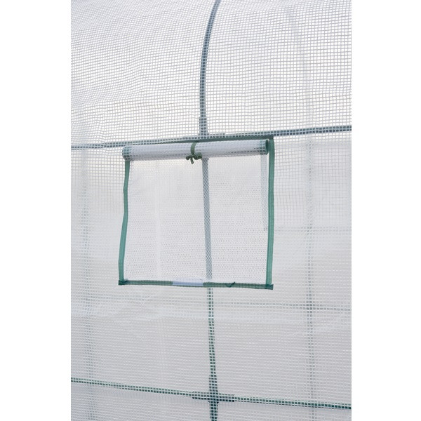 Nature Tunnelkas | Nature | 200 x 228 x 132 centimeter (Tomaten, Hoes, Metalen frame, Ritssluiting) 6020435 K170106157 - 3