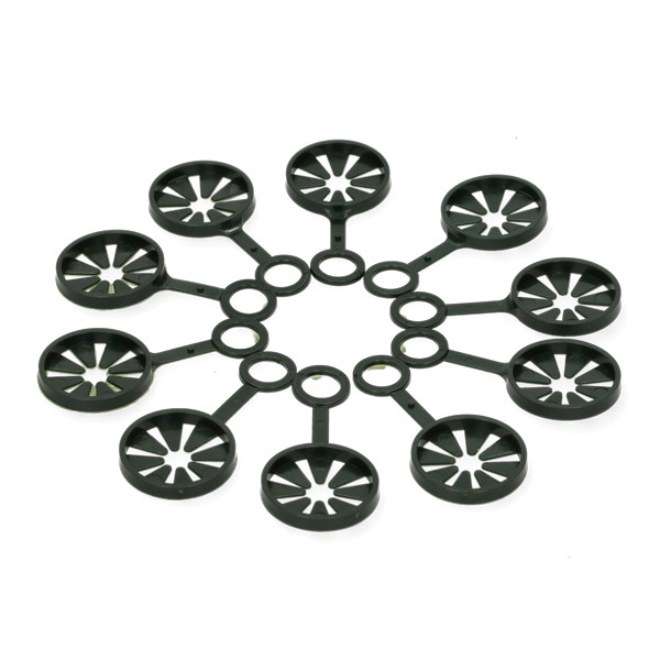 Nature Verbindingsstuk plantenstok | Nature | Ø 11 mm | 3 stuks (Ring, Wigwam constructie, Kunststof) 6040149 K170106181 - 2
