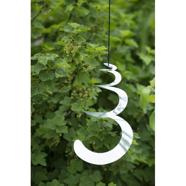 Nature Vogelverjager | Nature | Ø 23 cm | 3 stuks (Spiraal, Reflecterend, Zilver) 6060143 K170112127 - 3
