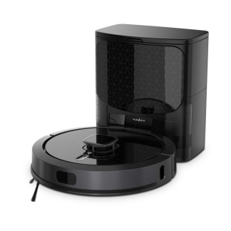 Nedis 3-in-1 Robotstofzuiger | Nedis SmartLife (Wifi, Lasernavigatie, Tot 180 min, Vegen, Stofzuigen, Dweilen) WIFIVCL002CBK K150101207 - 1