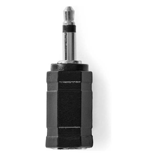 Nedis 3.5 mm jack adapter (m/v) | Nedis (Mono/Stereo) CAGP22960BK N050301005 - 4