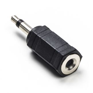 Nedis 3.5 mm jack adapter (m/v) | Nedis (Mono/Stereo) CAGP22960BK N050301005 - 
