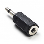 Nedis 3.5 mm jack adapter (m/v) | Nedis (Mono/Stereo) CAGP22960BK N050301005