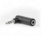 Nedis 3.5 mm jack adapter (m/v) | Nedis (Stereo, Haaks) CAGP22975BK K050301212