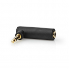 Nedis 3.5 mm jack adapter (m/v) | Nedis (Stereo, Verguld, Haaks) CABW22975AT K050301214 Nedis 3.5 mm jack adapter (m/v) | Nedis (Stereo, Verguld, Haaks) CABW22975AT K050301214