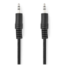 Nedis 3.5 mm jack kabel | M ↔ M | Nedis | 0.5 meter (Stereo, 3-polig) CAGL22000BK05 CAGP22000BK05 N010301100 - 2