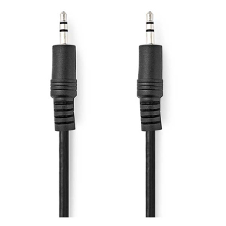 Nedis 3.5 mm jack kabel | M ↔ M | Nedis | 2 meter (Stereo, 3-polig) CAGL22000BK20 CAGP22000BK20 N010301103 - 2