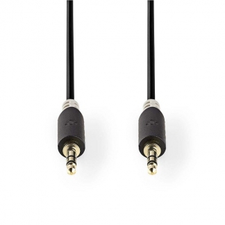 Nedis 3.5 mm jack kabel | M ↔ M | Nedis | 2 meter (Stereo, Verguld, 3-polig) CABW22000AT20 N010301129 - 1