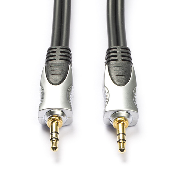 Nedis 3.5 mm jack kabel | M ↔ M | Nedis | 5 meter (Stereo, Verguld, 100% koper, 3-polig) CAGC22000AT50 N010301184 - 1