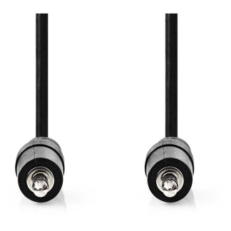 Nedis 3.5 mm jack kabel | Nedis | 0.5 meter (Stereo) CAGL22000BK05 CAGP22000BK05 N010301100 - 3