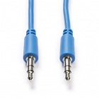 Nedis 3.5 mm jack kabel | Nedis | 1 meter (Stereo, Blauw) CAGP22005BU10 N010301149 Nedis 3.5 mm jack kabel | Nedis | 1 meter (Stereo, Blauw) CAGP22005BU10 N010301149