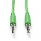 3.5 mm jack kabel | Nedis | 1 meter (Stereo, Groen)
