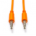 Nedis 3.5 mm jack kabel | Nedis | 1 meter (Stereo, Oranje) CAGP22005OG10 N010301154