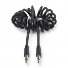 Nedis 3.5 mm jack kabel | Nedis | 1 meter (Stereo, Spiraal) CAGP22010BK10 N010301121 Nedis 3.5 mm jack kabel | Nedis | 1 meter (Stereo, Spiraal) CAGP22010BK10 N010301121
