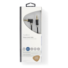 Nedis 3.5 mm jack kabel | Nedis | 1 meter (Stereo, Verguld, 100% koper, Haaks) CABP22600AT10 CABW22600AT10 K010301546 - 5